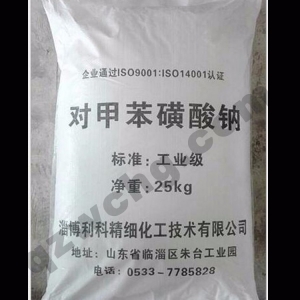 對甲苯磺酸鈉，C7H7NaO3S